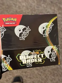 Pokemon Mega Evolution Perfect Order Booster Box Sealed - Image 1