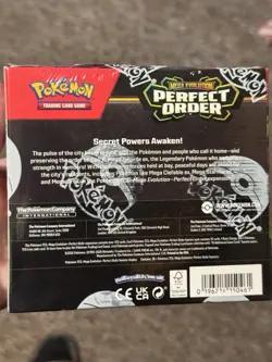 Pokemon Mega Evolution Perfect Order Booster Box Sealed - Image 3