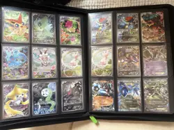 Pokemon EX GX Full Art Holo Foil Card Lot Binder Rayquaza Charizard Pikachu - Image 2