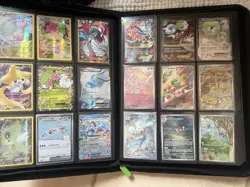 Pokemon EX GX Full Art Holo Foil Card Lot Binder Rayquaza Charizard Pikachu - Image 3