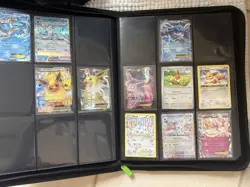 Pokemon EX GX Full Art Holo Foil Card Lot Binder Rayquaza Charizard Pikachu - Image 4