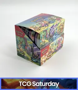 2025 POKEMON PRISMATIC EVOLUTIONS MINI TIN DISPLAY SEALED - Image 2
