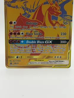 The Pokemon Company Reshiram & Charizard GX Ultra Rare Holo 220/173 Tag Team Ja… - Image 4