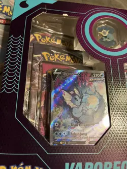 2021 Vaporeon VMAX Premium Collection Near Mint, Pokemon Card TCG Box Set Altart - Image 4