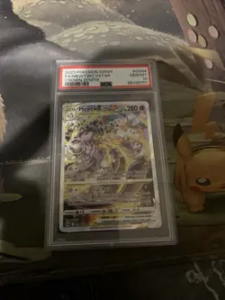 Pokemon Mewtwo VSTAR GG44/GG70 Crown Zenith Ultra Rare Holo PSA 10 - Image 2