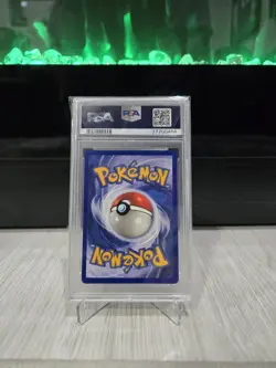 1999 POKEMON BASE SET 1ST EDITION-SHADOWLESS #8 MACHAMP-HOLO PSA 9 - Image 2