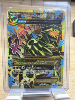 Pokemon TCG Primal Groudon EX 97/98 Ancient Origins Full Art Ultra Rare HP/DMG - Image 1