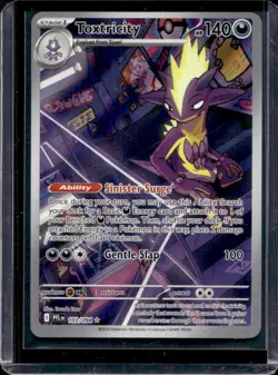 2025 Pokemon Phantasmal Flames Toxtricity Illustration Rare #103/094 - Image 1