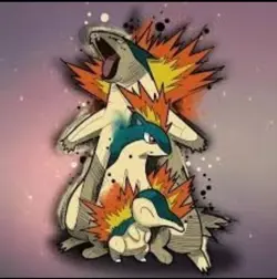 pokemon Laser Engraved Typhlosian Top Loader (Made To Order) - Image 2