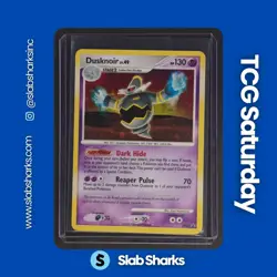 2007 POKEMON D&P BLACK STAR PROMO STORMFRONT 3-PACK BLISTER #DP33 DUSKNOIR HOLO - Image 1