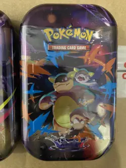 Pokemon TCG Mega Heroes Mini Tin LOT OF 2 2 Booster Packs NEW/Factory Sealed - Image 3