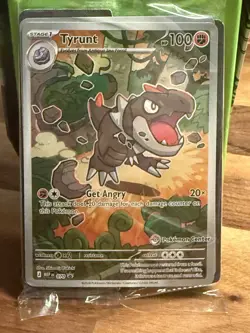 Pokemon - Tyrunt 070 Pokemon Center Stamp Black Star Promo SEALED - Image 1