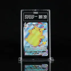 Pokemon Surfing Pikachu VMAX 009/025 Celebrations Full Art TAG 10 GEM MINT - Image 1