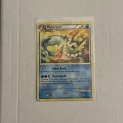 2010 Pokemon TCG Vaporeon Undaunted 41/90. Pk001039 - Image 1