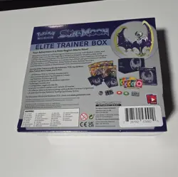 Pokemon TCG Sun & Moon Base Set ETB Lunala Elite Trainer Box Sealed - Image 2