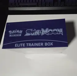 Pokemon TCG Sun & Moon Base Set ETB Lunala Elite Trainer Box Sealed - Image 5