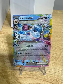 Glaceon ex 026/131 Pokemon TCG Holiday Calendar 2025 Festive Stamp Promo Card - Image 1