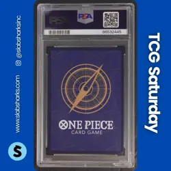 2024 ONE PIECE PROMO CHAMPIONSHIP SERIES CELEBRAT. PACK #OP02-106 TSURU PSA 10 - Image 2