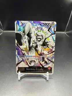 One Piece Monkey D Luffy ST21-001 Leader Alt Art Parallel NM/M ENGLISH - Image 1