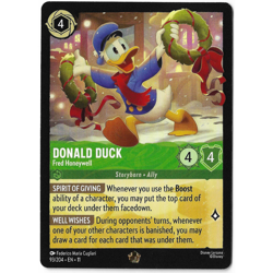Donald Duck - Fred Honeywell 93/204 Legendary Disney Lorcana Winterspell - Image 1