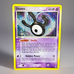 Pokemon TCG Card Unseen Forces Holo Rare Unown W/28 Secret LP - Image 1