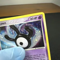 Pokemon TCG Card Unseen Forces Holo Rare Unown W/28 Secret LP - Image 5