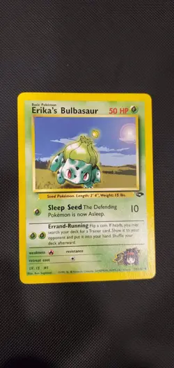 Erika's Bulbasaur - 39/132 - Gym Challenge - Pokemon Card 39/132 - Image 1