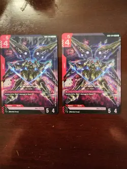 2x Kshatriya (GD01-044) - Newtype Rising #GD01-044 LR - Foil Gundam Card Game - Image 1