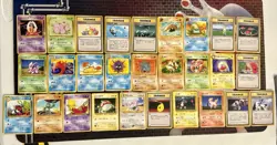 28 Vintage Pokemon Pocket Monsters Japanese Cards Mixed Conditions Free Shipping - Image 1