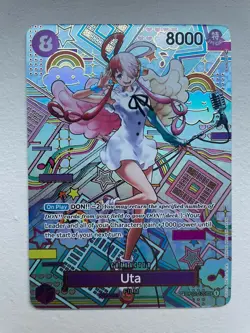 One Piece TCG Uta OP02-120 Special SP Secret Rare Card Awakening - Image 1