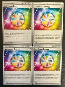 [4x Playset] Luminous Energy 191/193 PAL: Paldea Evolved English Pokemon Card NM - Image 1