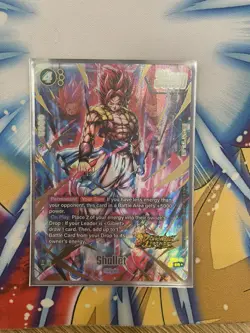Shallet FS10-08 Bonus Pack Gold Art Dragon Ball Legends Promo Card - Image 1