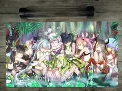 Ygomat Traptrix Girls Trading Card Game CCG Custom Duel Playmat Free Best Tube - Image 1