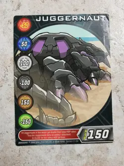 Bakugan Battle Brawlers Spin Master 2006 Card BA096 Juggernaut - Image 1