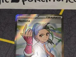 Nemona Full Art Holo Ultra Rare Trainer Card SV Paldean Fates 229/091 NM - Image 3