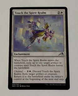 MTG Touch the Spirit Realm - Kamigawa: Neon Dynasty LP - Image 1