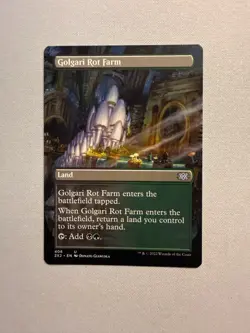 Golgari Rot Farm (Borderless) - MTG Double Masters 2022 (2X2) #406 NM - Image 1