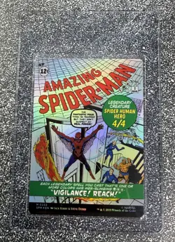 MTG Spider-Man - Peter Parker (0232) Borderless FOIL - English - Pack Fresh - Image 4