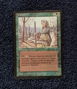 TRACKER rare THE DARK Magic the Gathering Light play - Image 4