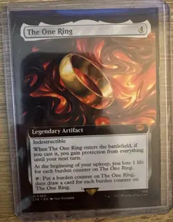 MTG LOTR The One Ring Extended Art M 0380 - Image 1