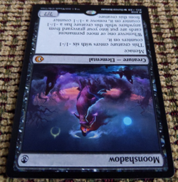 Moonshadow NM | Lorwyn Eclipsed MTG | Black Elemental 7/7 Menace | Graveyard - Image 3