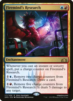 MTG Firemind's Research Guilds of Ravnica 171 Regular Rare - Image 1