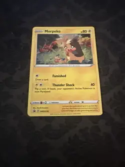Pokemon Card Morpeko Holo Promo (SWSH116) - Chilling Reign - Image 1