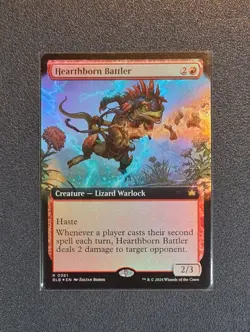 MTG Hearthborn Battler - Extended Foil - Bloomburrow - BLB - Near Mint+ - Image 1