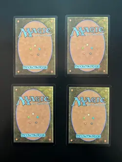 X 4 - MTG - Tempting Wurm - NM - see picts for condition - Image 2