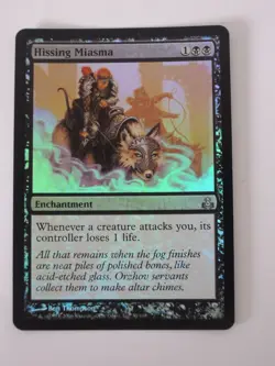 MtG - FOIL - Hissing Miasma - Guildpact - (GPT) - NM - Image 1