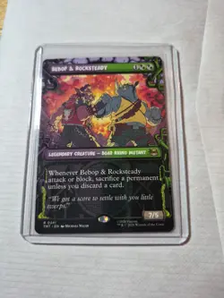 MTG Bebop & Rocksteady (Showcase) NM R 241 Teenage Mutant Ninja Turtles - Image 2