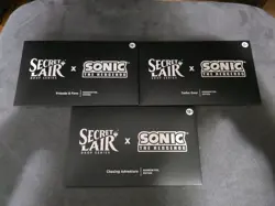 Sealed MTG Secret Lair X Sonic The Hedgehog Rainbow Foil Sealed Set - Image 1