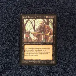 UNCLE ISTVAN uncommon THE DARK Magic the Gathering Moderate play - Image 3