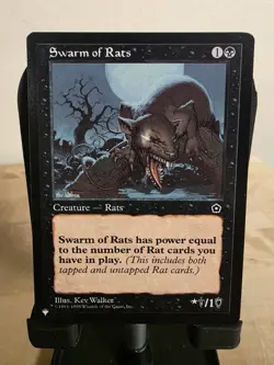 Swarm of Rats The List Regular Common NM MTG - Image 1
